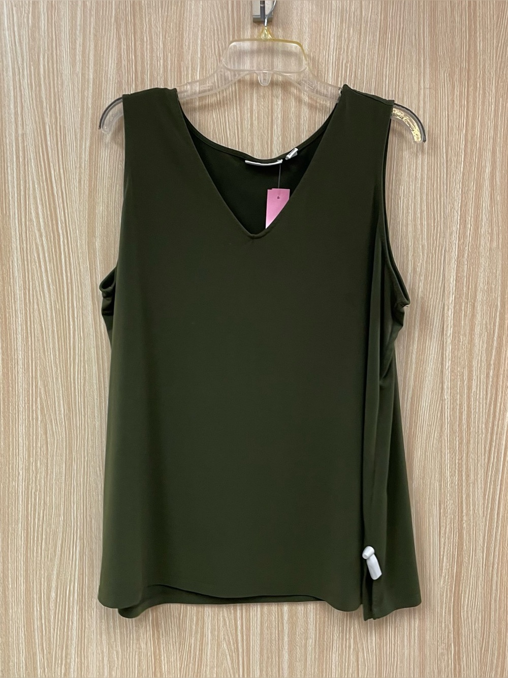 Susan Graver Green top size XL